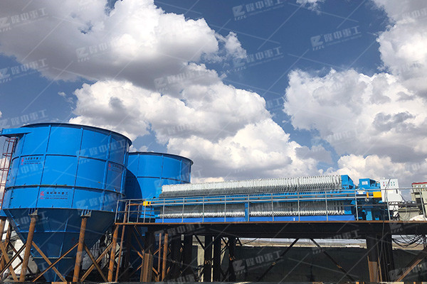 機(jī)制砂尾礦污泥壓濾機(jī)和輪斗式洗砂機(jī)河南南陽順利投產(chǎn)